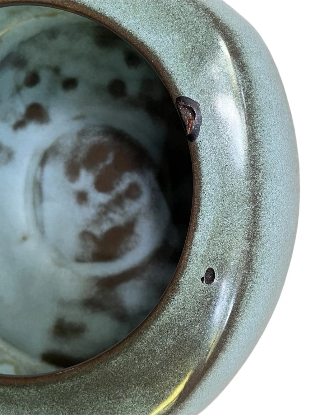 RARE Vintage Frankoma Ceramic Covered Casserole in Woodland Moss